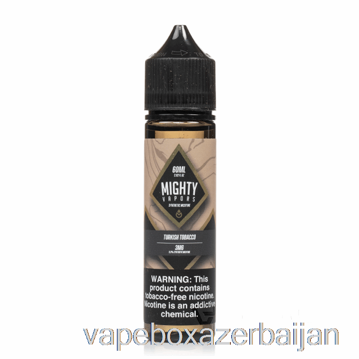 Vape Smoke Turkish Tobacco - Mighty Vapors - 60mL 0mg